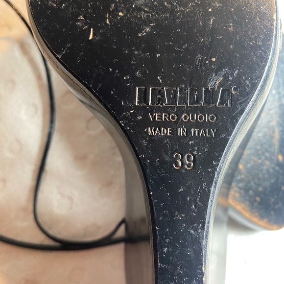 LE SILLA Black Strappy Evening Sandal - Picture 12 of 16